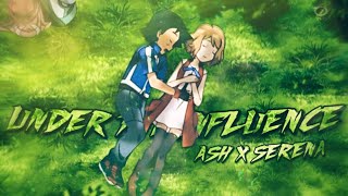 Ash And Serena - Under The Influence Amv Pokemon Edit Ashxserena Editor Of Ash 