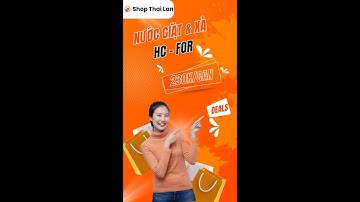 Nước giặt xả 6 trong 1 HC-For Thái Lan #shorts