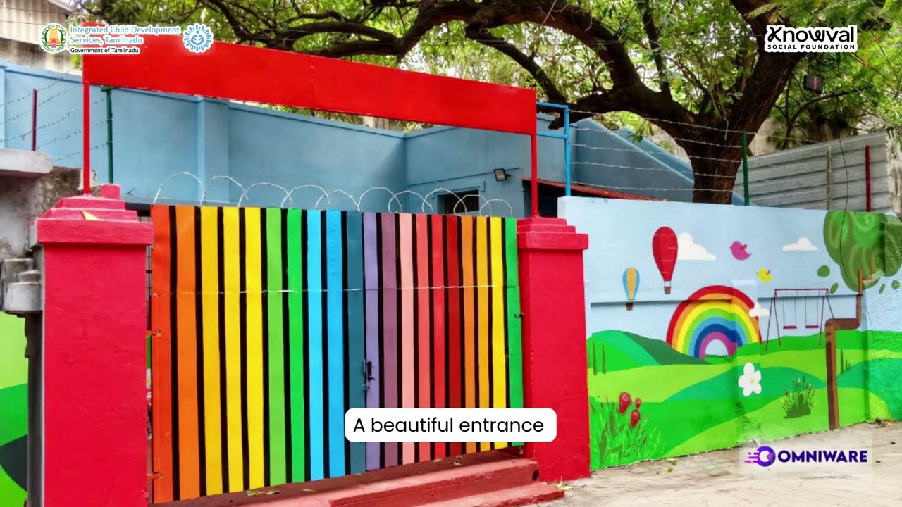 Chennai Anganwadi Transformation | Before & After