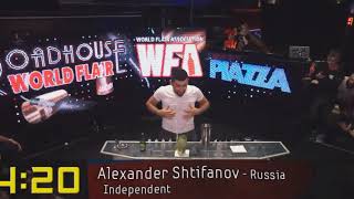 Alexander Shtifanov - World Champion Roadhouse Flair Open 2019