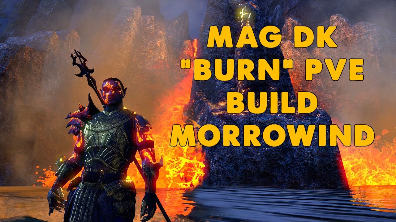 ESO - Магический Рыцарь Смерти "ПЫЛЬ!" PvE-билд - (Обновление Morrowind - Без экипировки из Испыт...