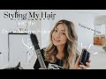 Styling My Hair With the Dyson Airwrap Styler | Delightfully Ivonne