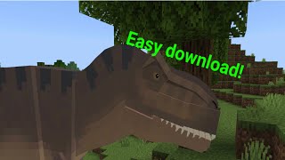 How to download Jurassic craft Addon (EASY) screenshot 3