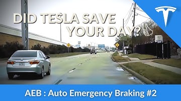 Did Tesla AEB save your day?