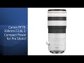 Canon RF70-200mm F2.8L Z: Compact Power for Pro Shots?