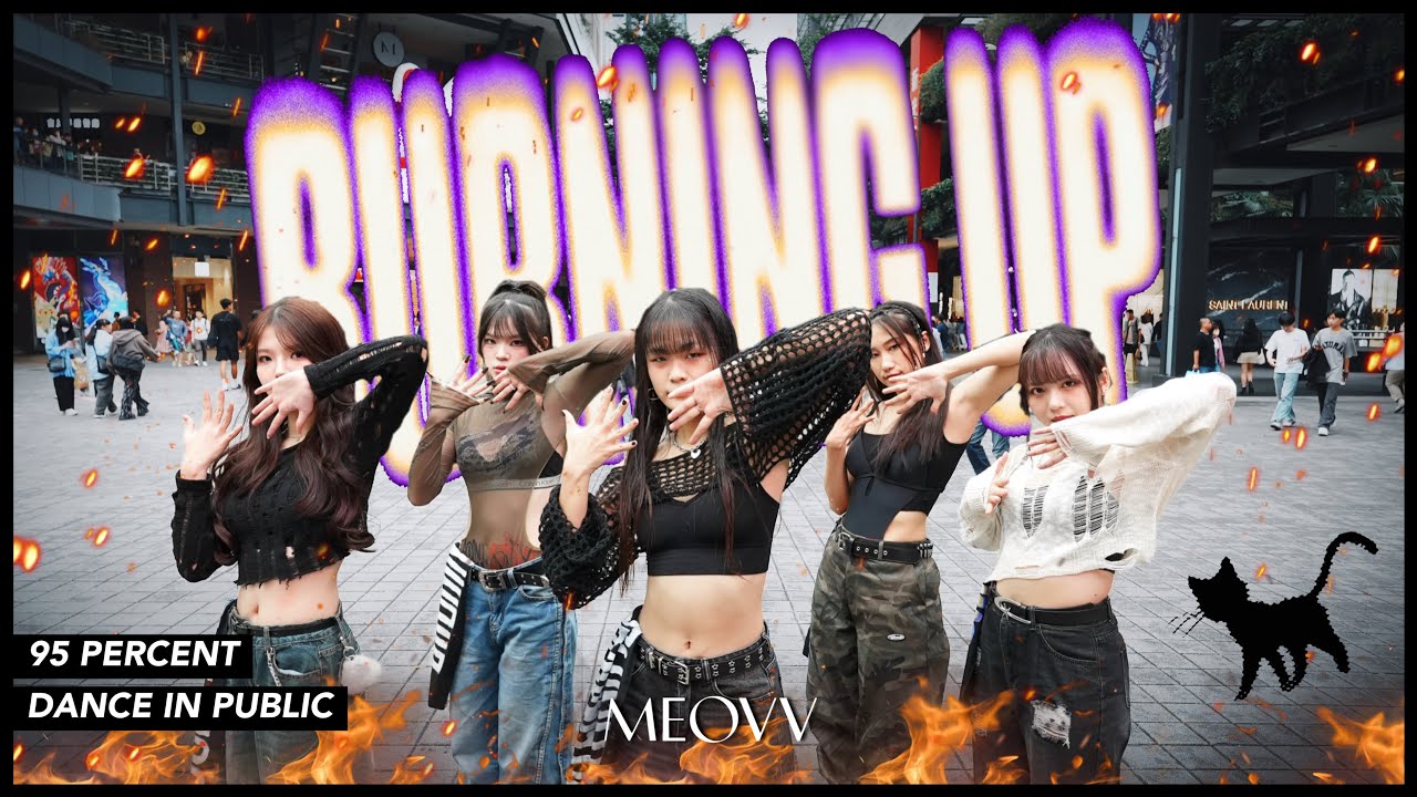 [ KPOP IN PUBLIC CHALLENGE ] MEOVV(미야오) - BURNING UP | Dance Cover From TAIWAN