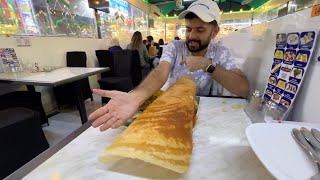 Dubai's Biggest Paper Crispy Dosa | Street Food