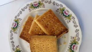 Recipe Testing - Shortbread Biscuits.