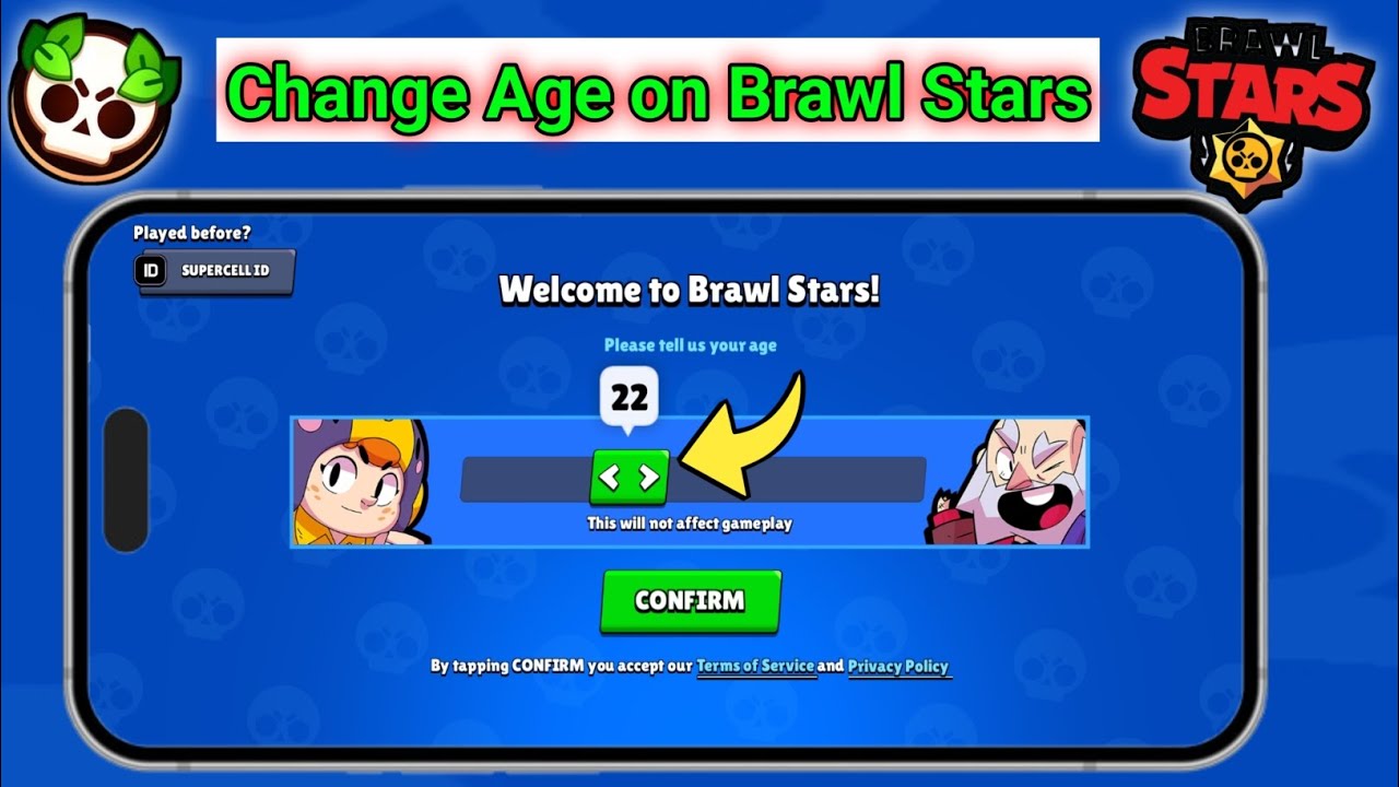 How to Change Your Age in Brawl Stars (New Update) || Change Your Age in Brawl Stars Easy Method 