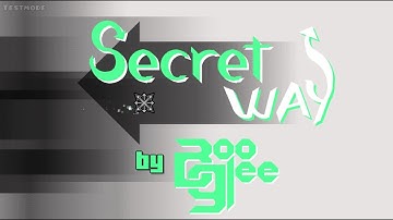 "Secret way" By Booglee I Epic Medium demon I Geometry dash 2.11
