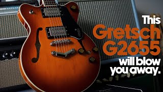 Gretsch G2655 Streamliner | Best budget-friendly semi-hollow? [Guitar Demo]