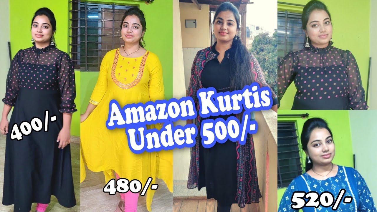 Amazon.in: Kurti Plazo Set Under 500