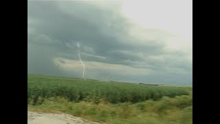 14. July 2007 Storm chasing in Florida - Day 11 (rotating updraft north of Belle Glade)