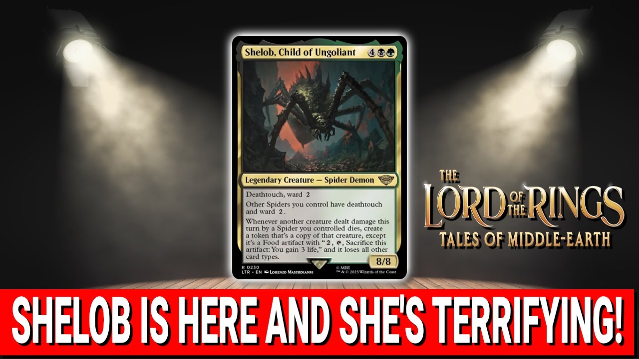 Spoiler Spotlight LOTR Tales of Middle-Earth: Shelob, Child of Ungoliant Spoiler Spotlight LOTR Tales of Middle-Earth: Shelob, Child of Ungoliant