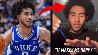 Duke Star Jared McCain Shows His love For Nail Polish 😅