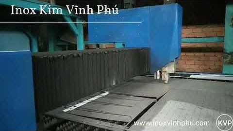 Cắt CNC Laser Inox theo yêu cầu - Inox Kim Vĩnh Phú