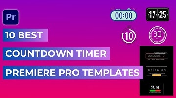 10 Best Countdown Timer Premiere Pro Templates