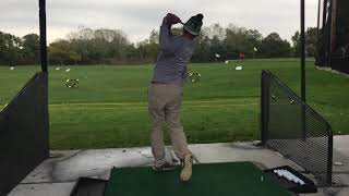 Down the Line and Face On Golf Swing