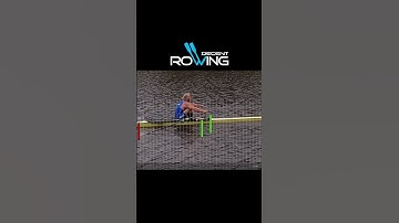 Significant deceleration of the boat at that point #rowing #sculling #rowingcoach #rowingclub