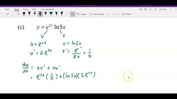 Tutorial: 3.4 Differentiate Functions involving Exp, Log and Trigo Functions (Question 1 of 4)
