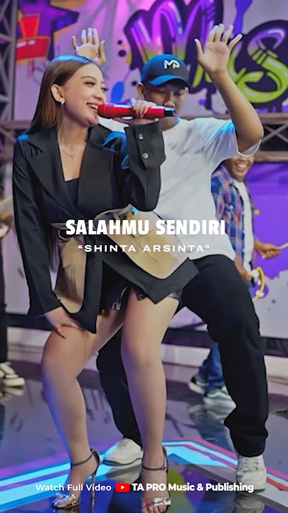 Shinta bikin mas bondit kewalahan!! #salahmusendiri #shintaarsinta #masbondit #goyang #dangdut