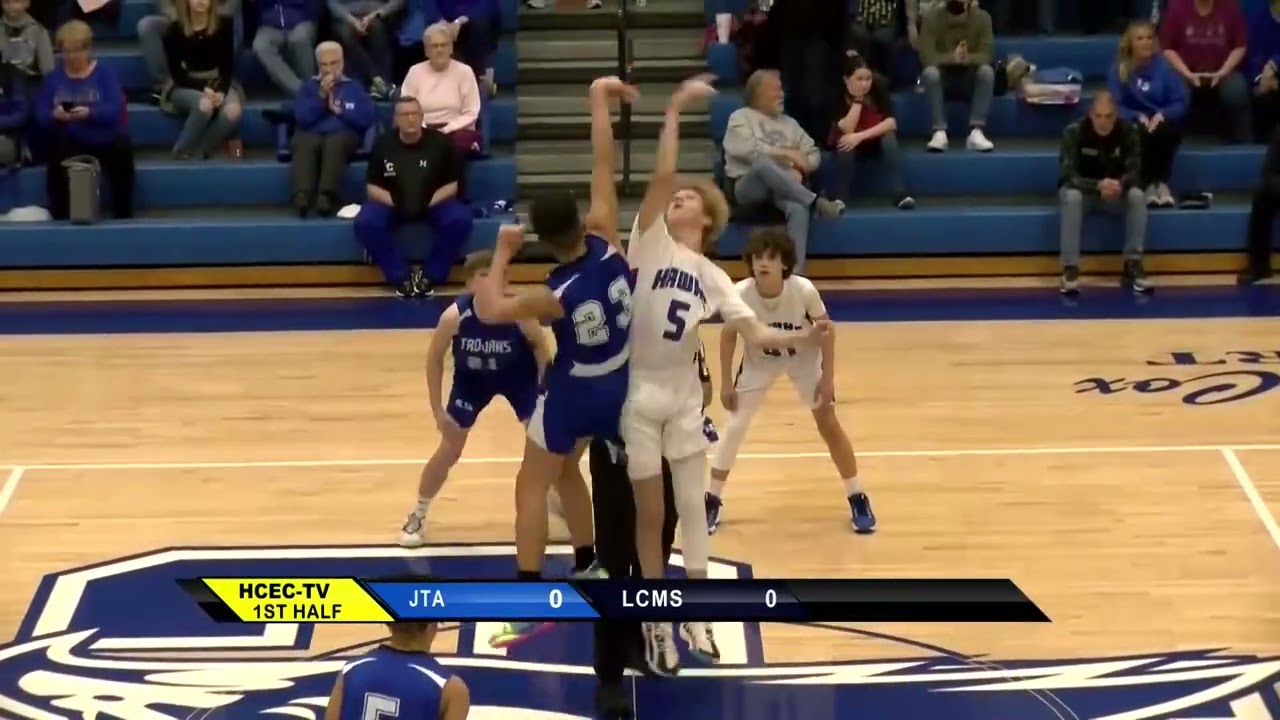 8th Boys Basketball Championship JTA vs LCMS 1-27-22