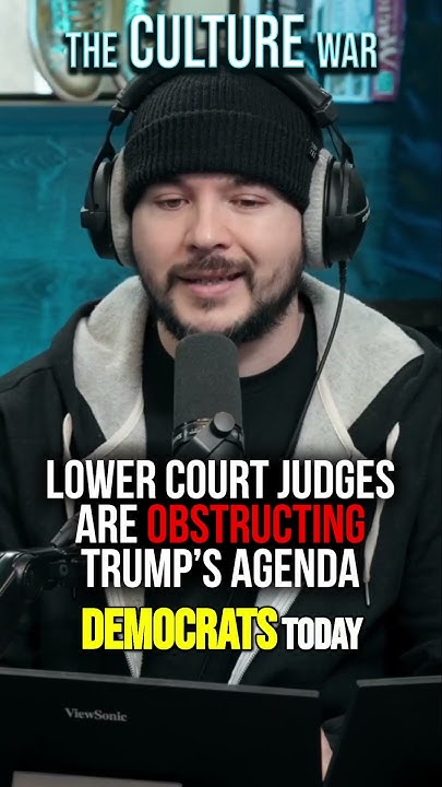 Lower Court Judges Are OBSTRUCTING Trump's Agenda - YouTube