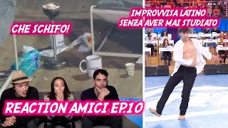 Porcile in casetta e impro assurde | Reaction Amici ep.10