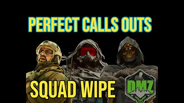 Perfect Call Outs Leads to 1 VS 3 Squad Wipe in the DMZ.