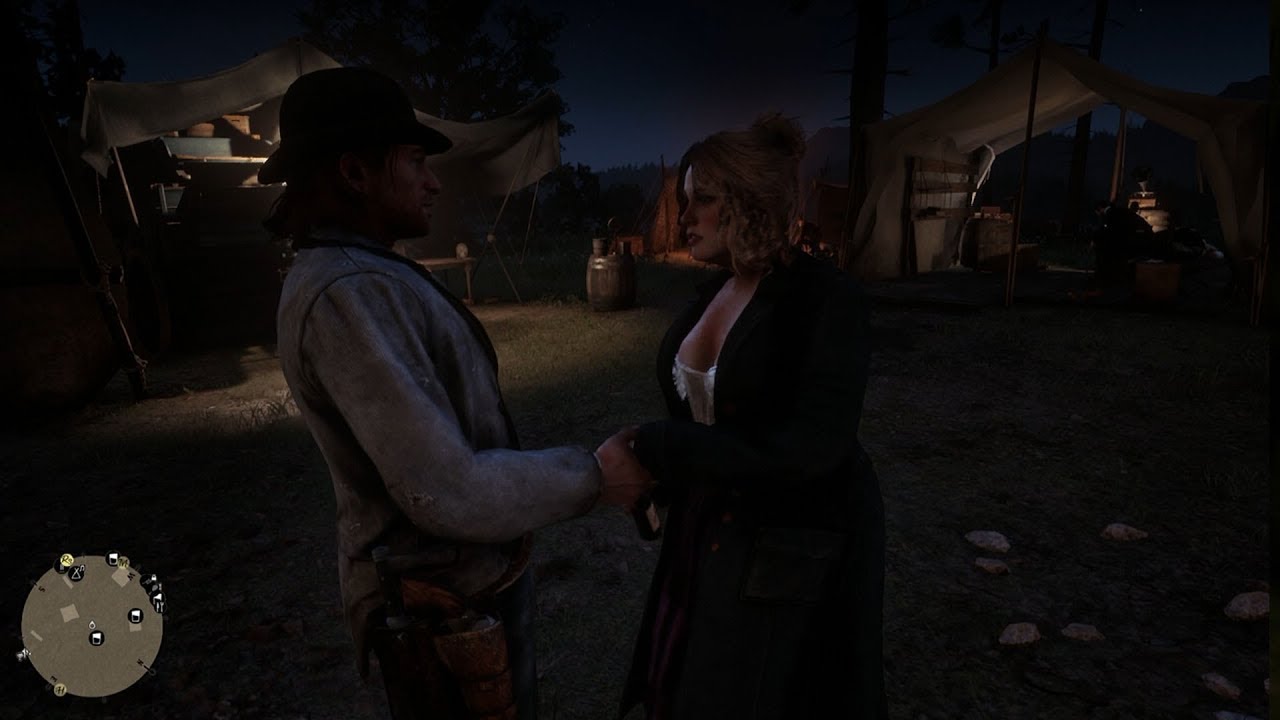 How bad is the sex scene red dead redemption