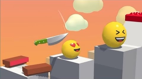 Slice it all Gameplay#sliceitall🍊🔪Slice it all Game ll Slice it all Voodoo-Android 🔪🍊