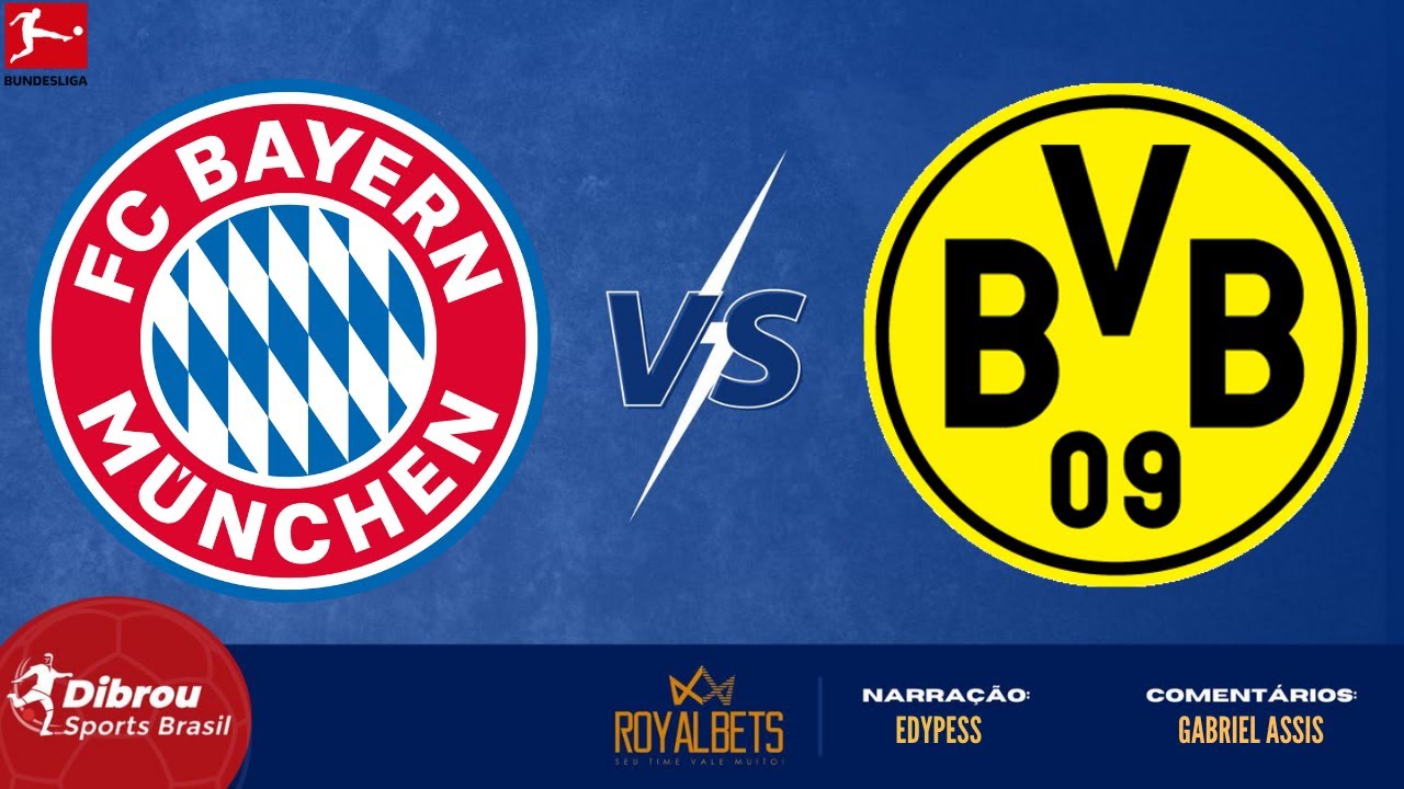 Bayern de Munique x Borussia Dortmund ao vivo e online, onde assistir, que  horas é, escalação e mais da Bundesliga