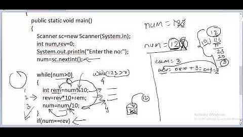 Palindrome number in java in hindi |icse students