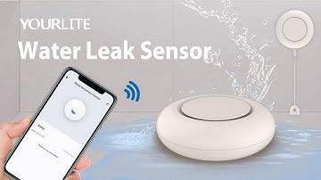 YOURLITE Home Tuya APP Control Wifi Zigbee Smart Water Leak Sensor