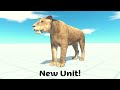 New Update! Smilodon Vs Every Unit ARBS | Animal Revolt Battle Simulator