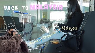 Back to Malaysia 12 hours| Again..PCR Test..| Korean living in Malaysia