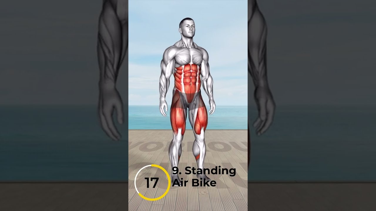 Standing air bike deals