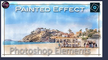 Painted Effect Photoshop Elements