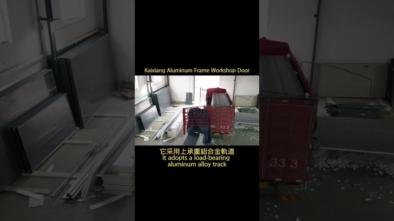 Why are aluminum frame workshop doors selling so well?