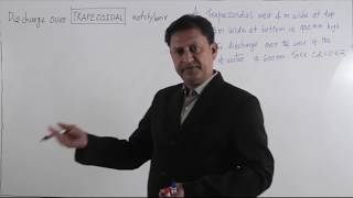 Fluid Mechanics: Measurement Of Discharge - Trapezoidal Notch Lec 17