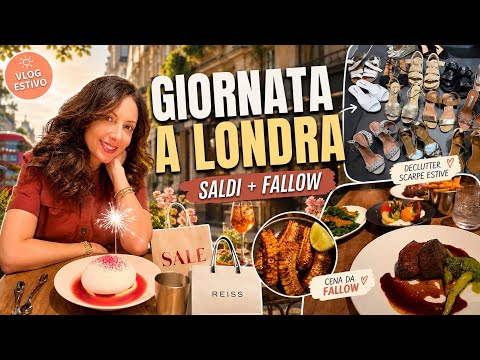 Video Una giornata con me a Londra ? Saldi, shopping, decluttering & cena da Fallow