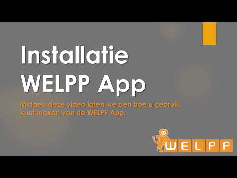 WELPP App installatievideo