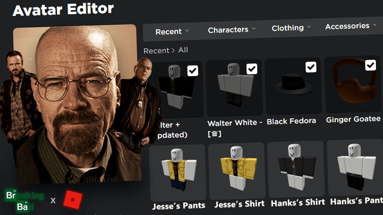 Hướng dẫn tạo Avatar Roblox Breaking Bad hoàn chỉnh là cách tốt nhất để bắt đầu chơi trò chơi này. Tham gia cộng đồng đầy kích thích và hưng phấn với việc tạo ra các avatar phong phú và đầy sáng tạo!