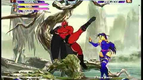 MvC2 Online (360): Brett (MSP) vs Matt (IM/Doom/Psy) 5 .:4.19.10:.