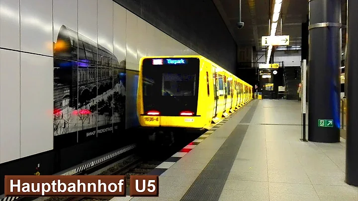 Hauptbahnhof U5 : U-Bahn Berlin ( BVG IK - H )