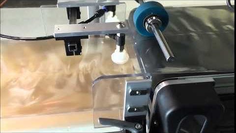 Dartronics Pick and Place Bag Feeding System with Labeling System