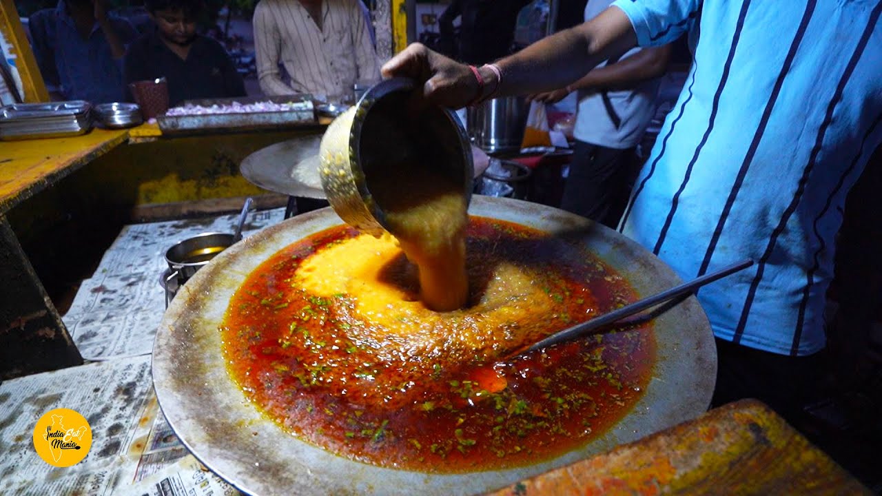 Ultimate Special Pav Bhaji of Bhavnagar Rs. 25/- Only l Gujarat Street Food | INDIA EAT MANIA