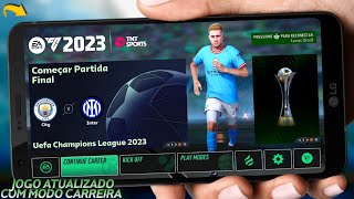 FIFA 14 MOD EA FC 2023 ANDROID ATUALIZADO MOD PS5 & GRÁFICOS 4K | MODO CARREIRA