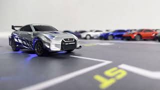 Hstar D43 Alloy 1:43 4WD Drift RC Car with Gyro LED Light Hstar D43 Alloy 1:43 4WD Drift RC Car with Gyro LED Light