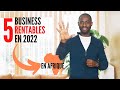 Top 5 des business tres rentables  lancer en 2022 en afrique